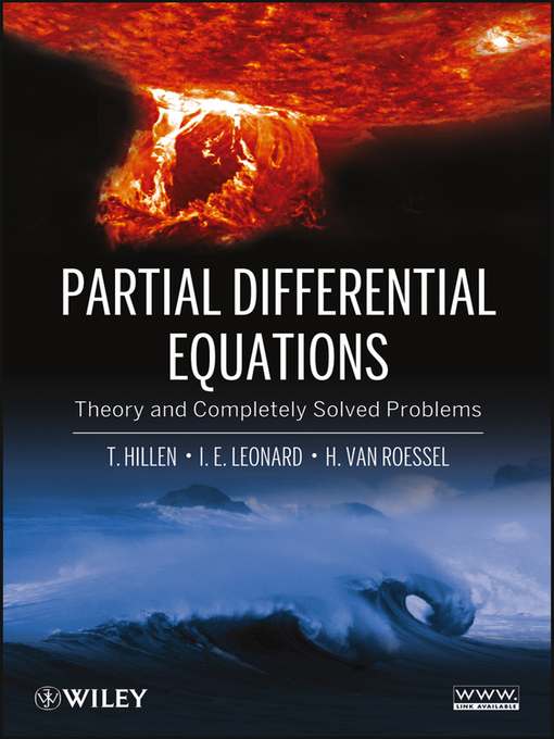 Title details for Partial Differential Equations by Thomas Hillen - Available